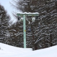 Schlepplift Le Moteau-Le Tsaté, März 2008