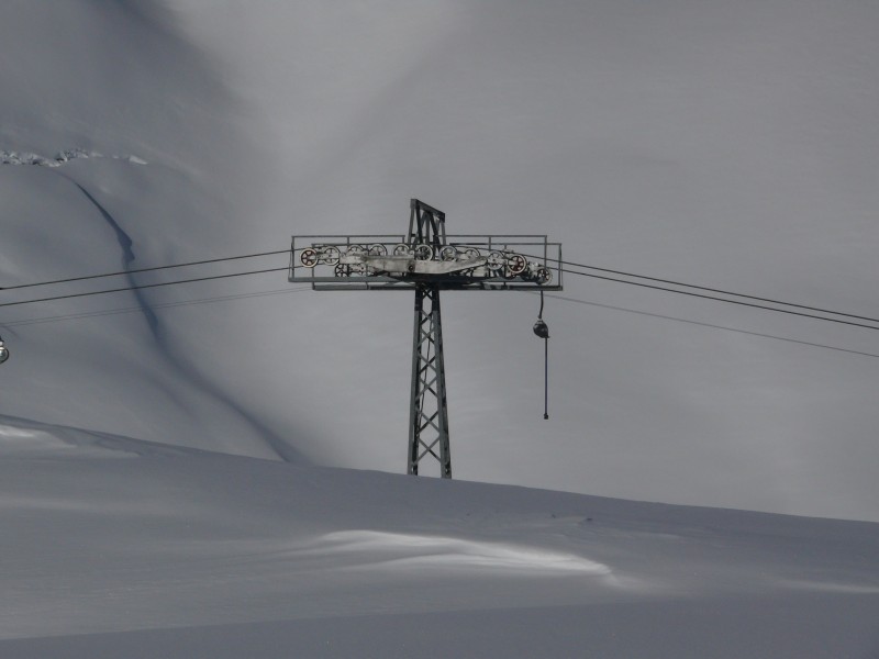 Schlepplift Loretschberg, Januar 2009