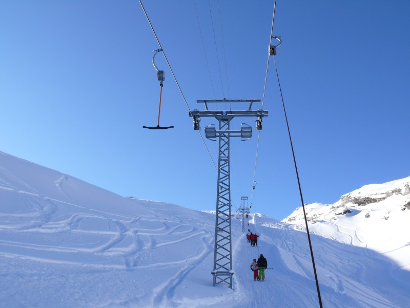 Schlepplift Dachberg, Januar 2009