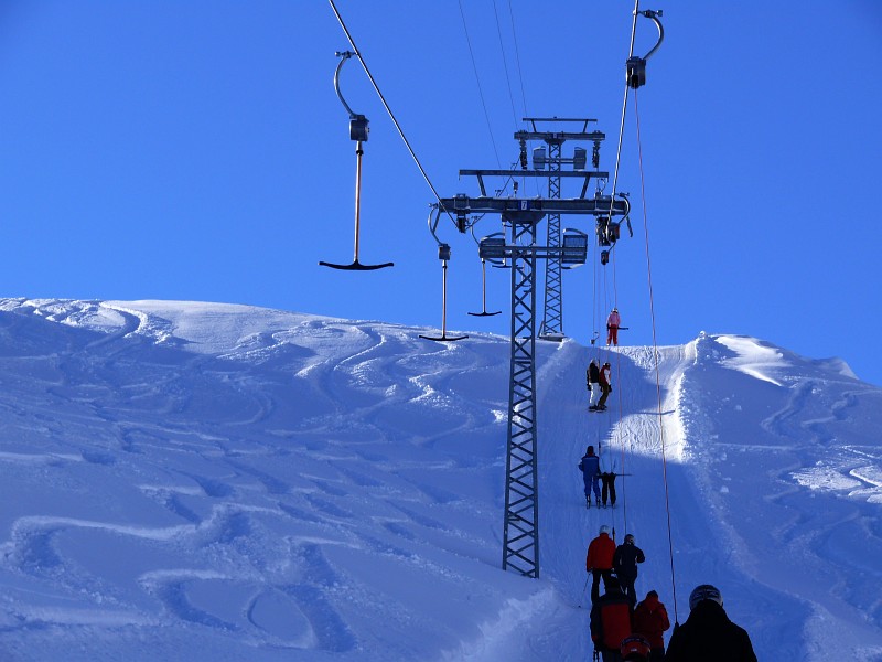 Schlepplift Dachberg, Januar 2009