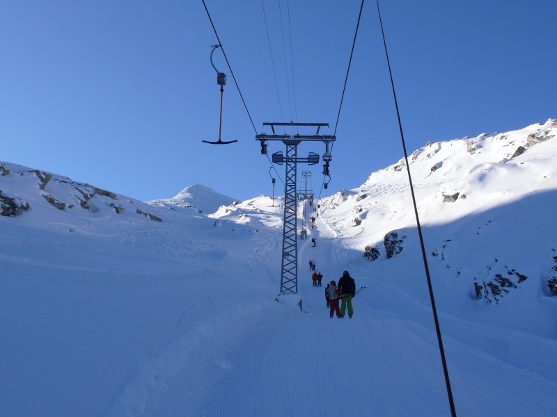 Schlepplift Dachberg, Januar 2009