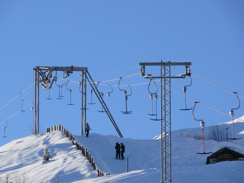 Schlepplift Glarr, Januar 2009