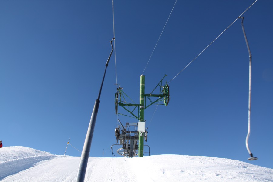 Schlepplift Mont Major, März 2012