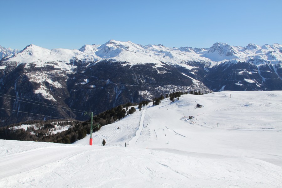 Schlepplift Crêt du Midi, März 2012