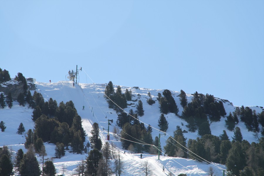 Schlepplift Siegeroulaz-Crêt du Midi, März 2012
