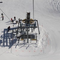 Luftseilbahn Les Gouilles-La Videmanette, März 2010