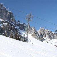 Sesselbahn Rubloz, März 2010