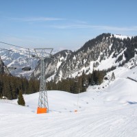 Sesselbahn Rubloz, März 2010