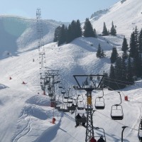 Sesselbahn Rubloz, März 2010