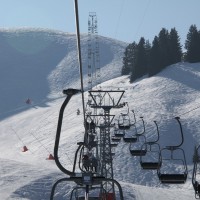 Sesselbahn Rubloz, März 2010