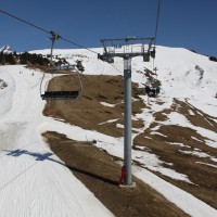 Sesselbahn Sodoleuvre-La Croix des Chaux, März 2011