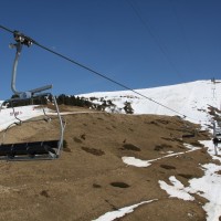Sesselbahn Sodoleuvre-La Croix des Chaux, März 2011
