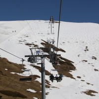 Sesselbahn Sodoleuvre-La Croix des Chaux, März 2011