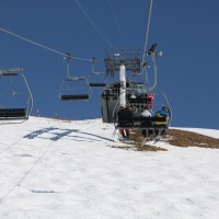 Sesselbahn Sodoleuvre-La Croix des Chaux, März 2011