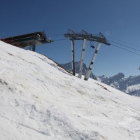 Sesselbahn Sodoleuvre-La Croix des Chaux, März 2011