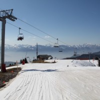 Sesselbahn Sodoleuvre-La Croix des Chaux, März 2011