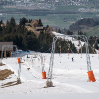 Schlepplift Plan Métroz-Les Chaux, März 2024