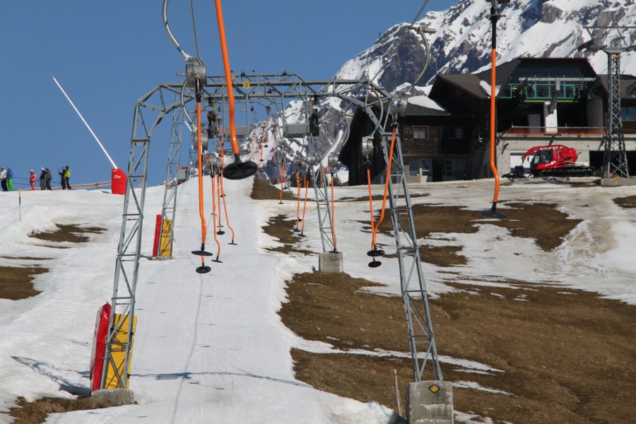 Schlepplift Plan Métroz, März 2011