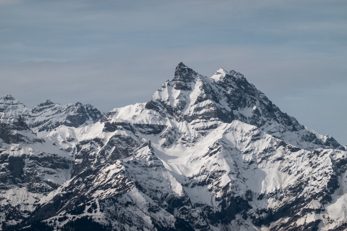 Dents du Midi, März 2024