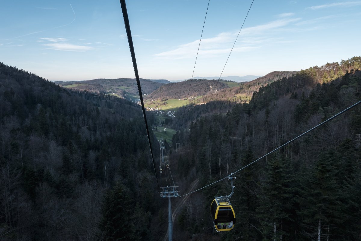 Kabinenbahn Reigoldswil-Wasserfallen, Januar 2023