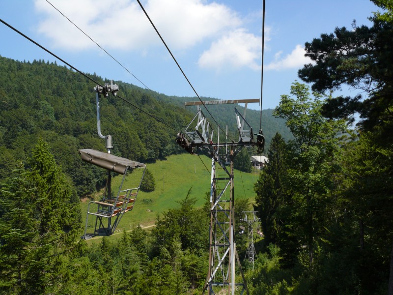 Sesselbahn Oberdorf-Nesselboden, August 2009
