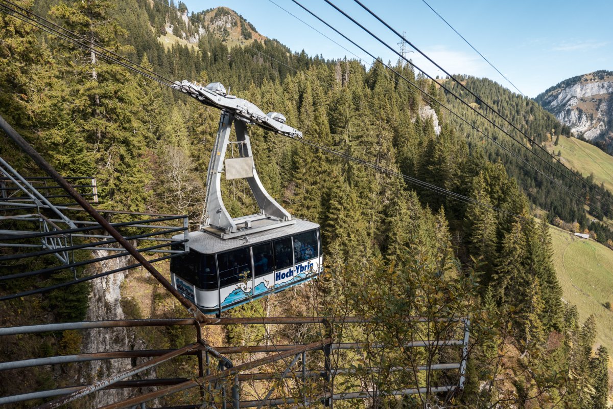 Luftseilbahn Weglosen - Seebli