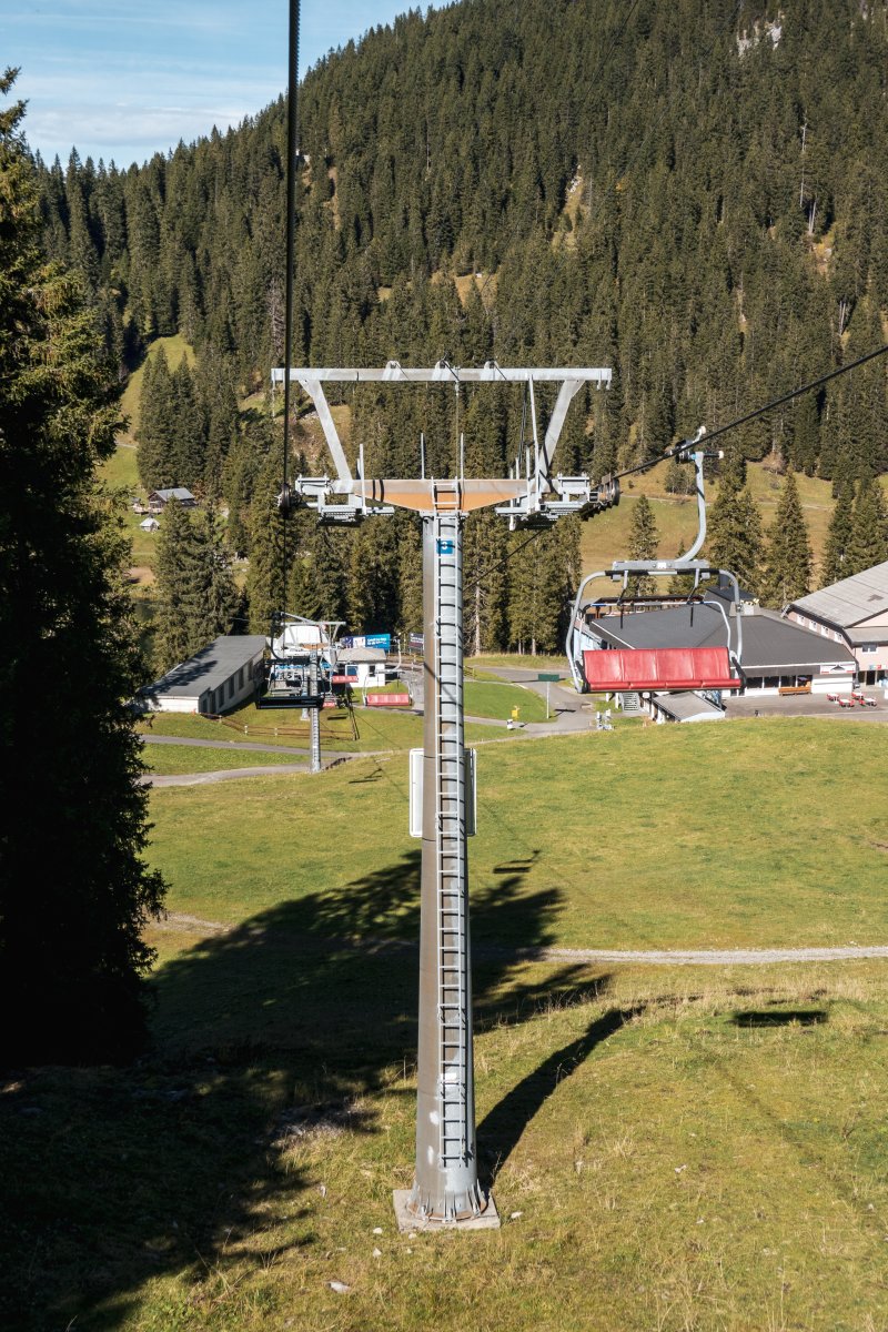 Sesselbahn Seebli-Chli Sternen, Oktober 2022