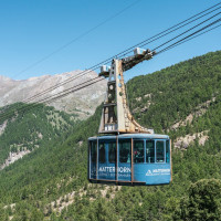 Luftseilbahn Zermatt-Furi, Juni 2022
