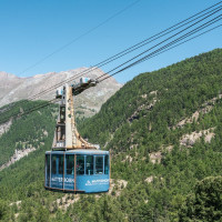 Luftseilbahn Zermatt-Furi, Juni 2022