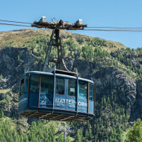 Luftseilbahn Zermatt-Furi, Juni 2022
