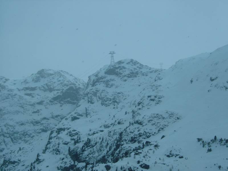 Luftseilbahn Furi-Trockener Steg, April 2006