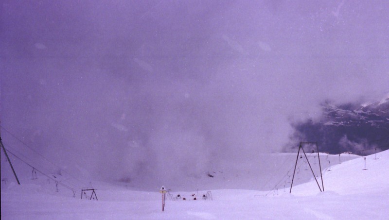 Schlepplifte Plateau Rosa, Juni 1997