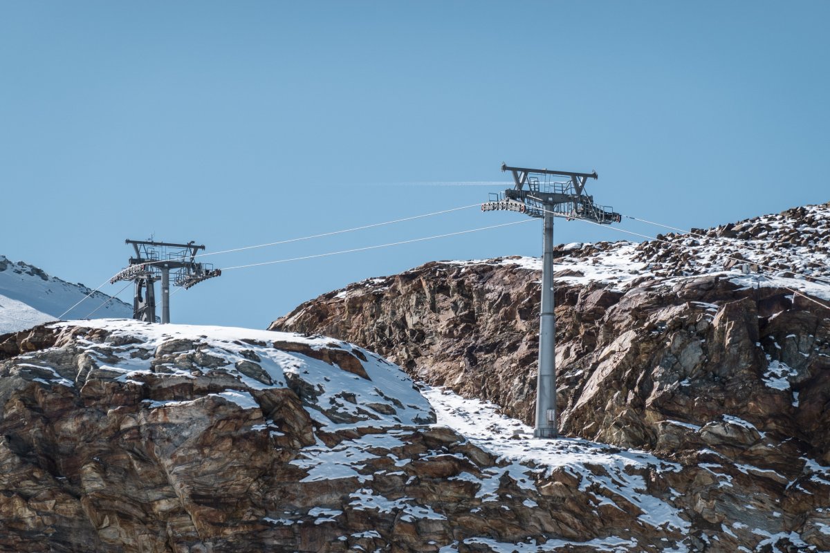 Sesselbahn Furggsattel, Oktober 2021