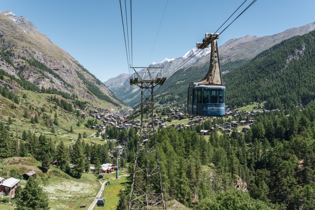 Luftseilbahn Zermatt - Furi