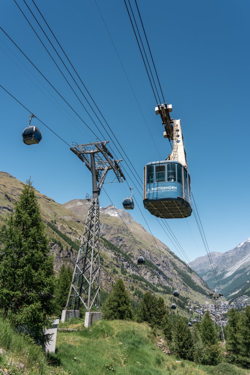 Luftseilbahn Zermatt - Furi und Matterhorn-Express