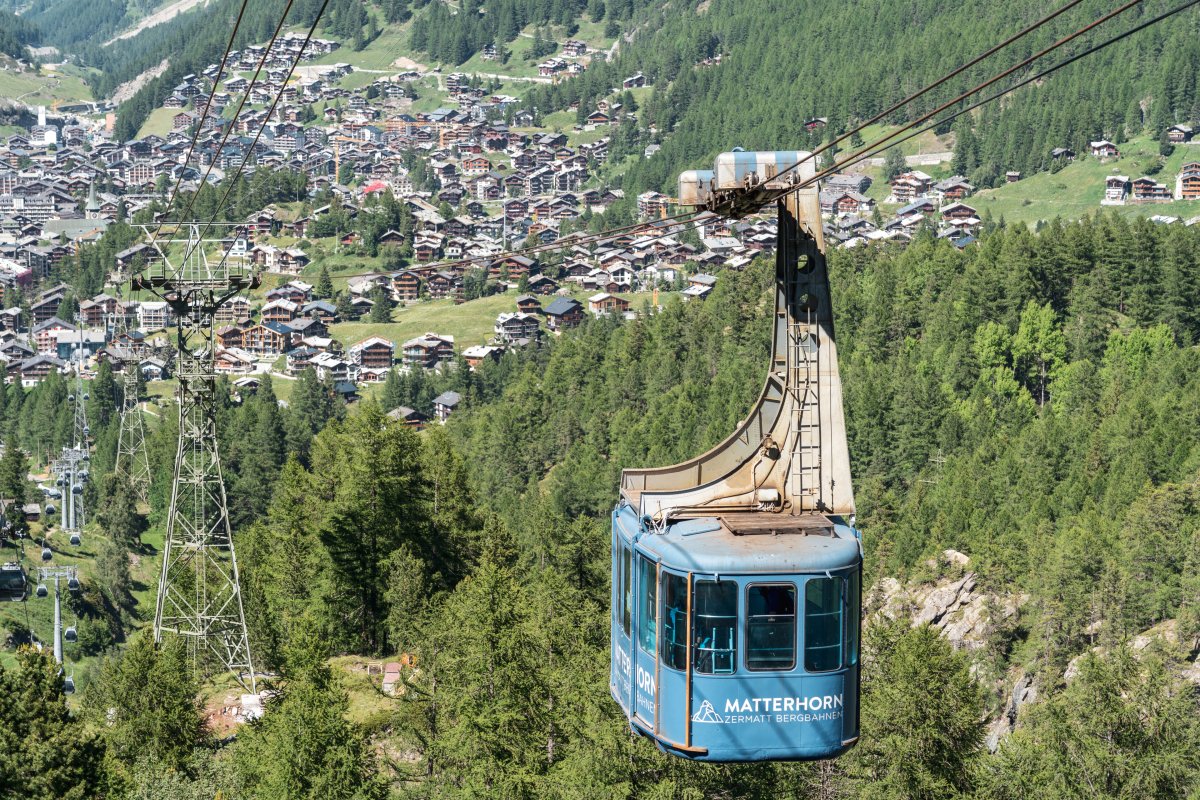 Luftseilbahn Zermatt - Furi