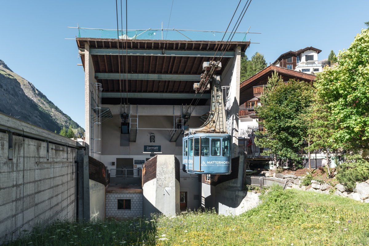Seilbahn in Zermatt
