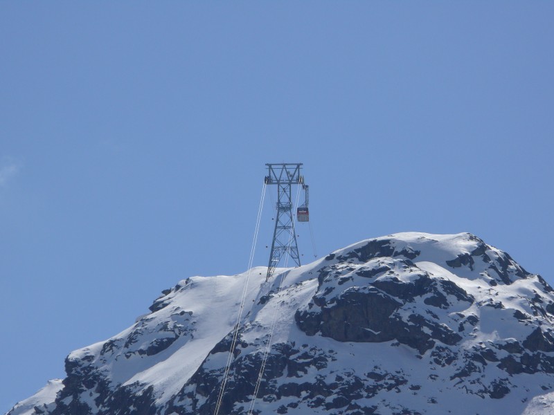 Luftseilbahn Furi-Trockener Steg, April 2009