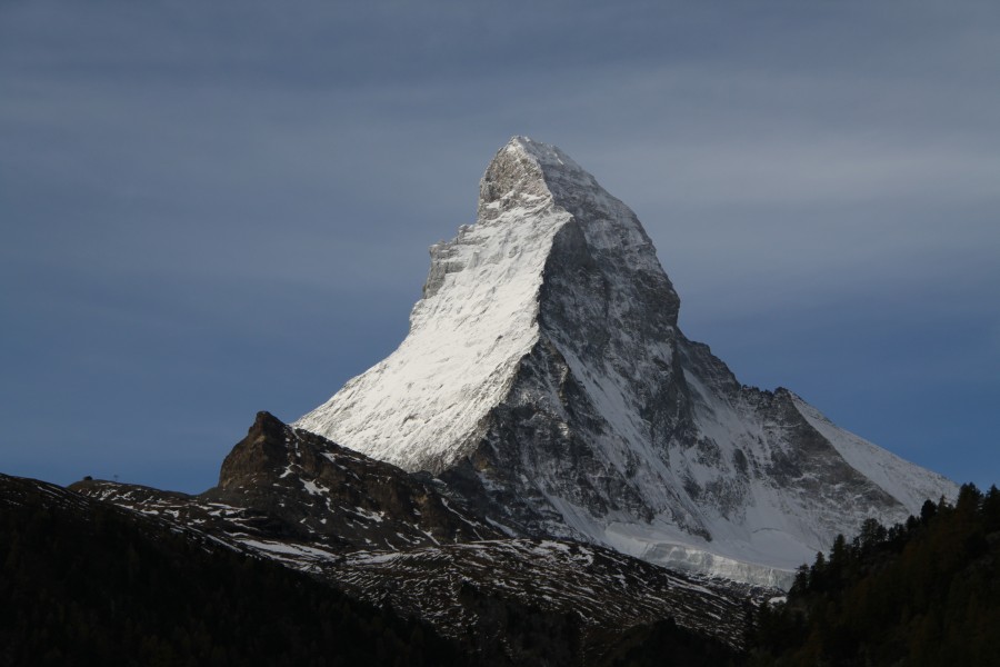 Matterhorn in der Morgensonne, Oktober 2011
