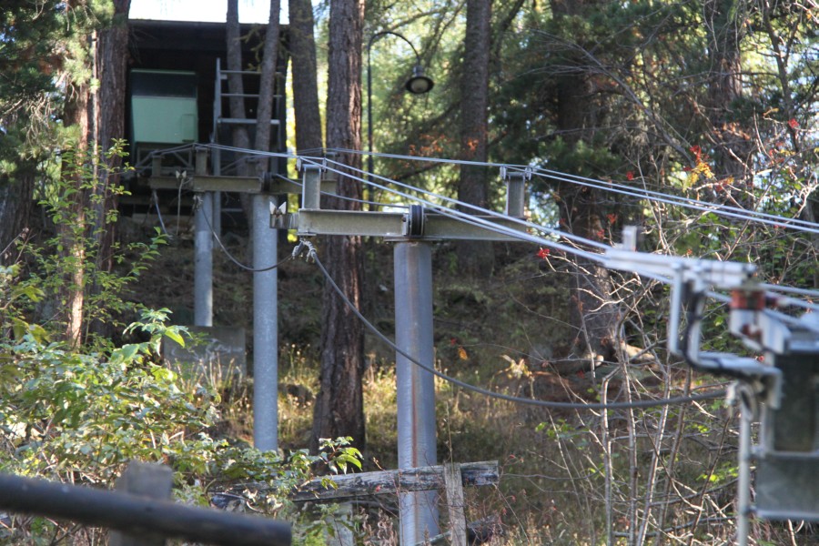 Private Seilbahn in Zermatt, Oktober 2011