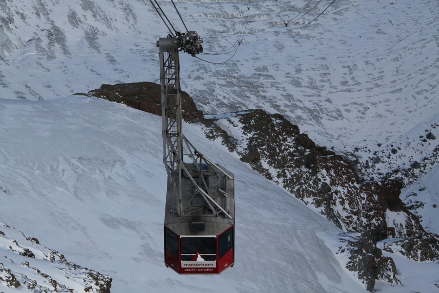 Luftseilbahn Trockener Steg-Klein Matterhorn, Oktober 2011