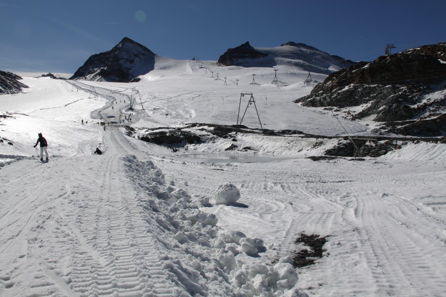 Furggsattel mit Theodulgletscher