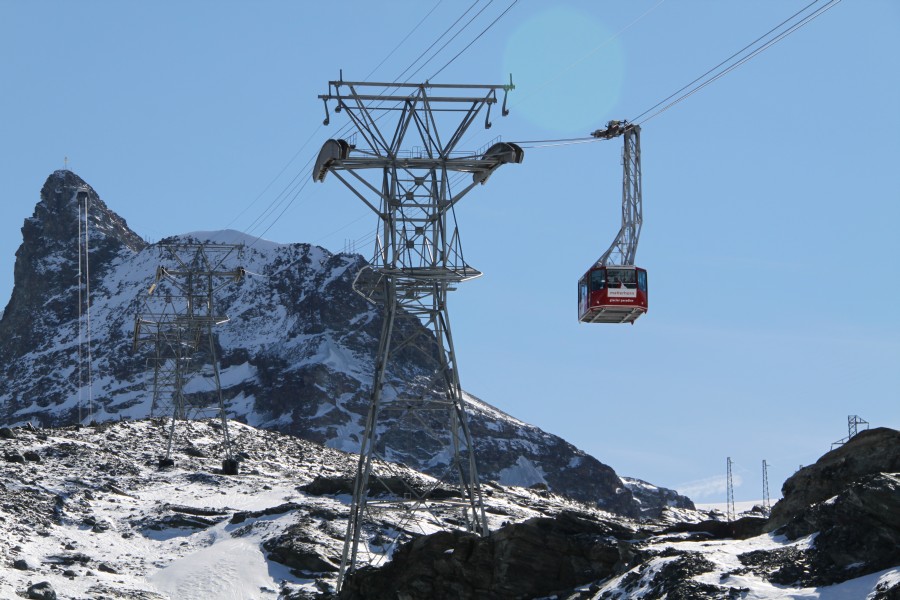 Luftseilbahn Trockener Steg-Klein Matterhorn, Oktober 2011