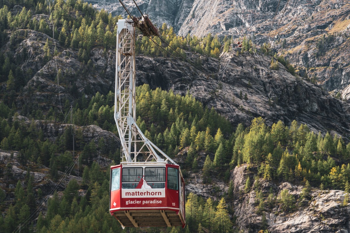 Luftseilbahn Furi-Trockener Steg, September 2019