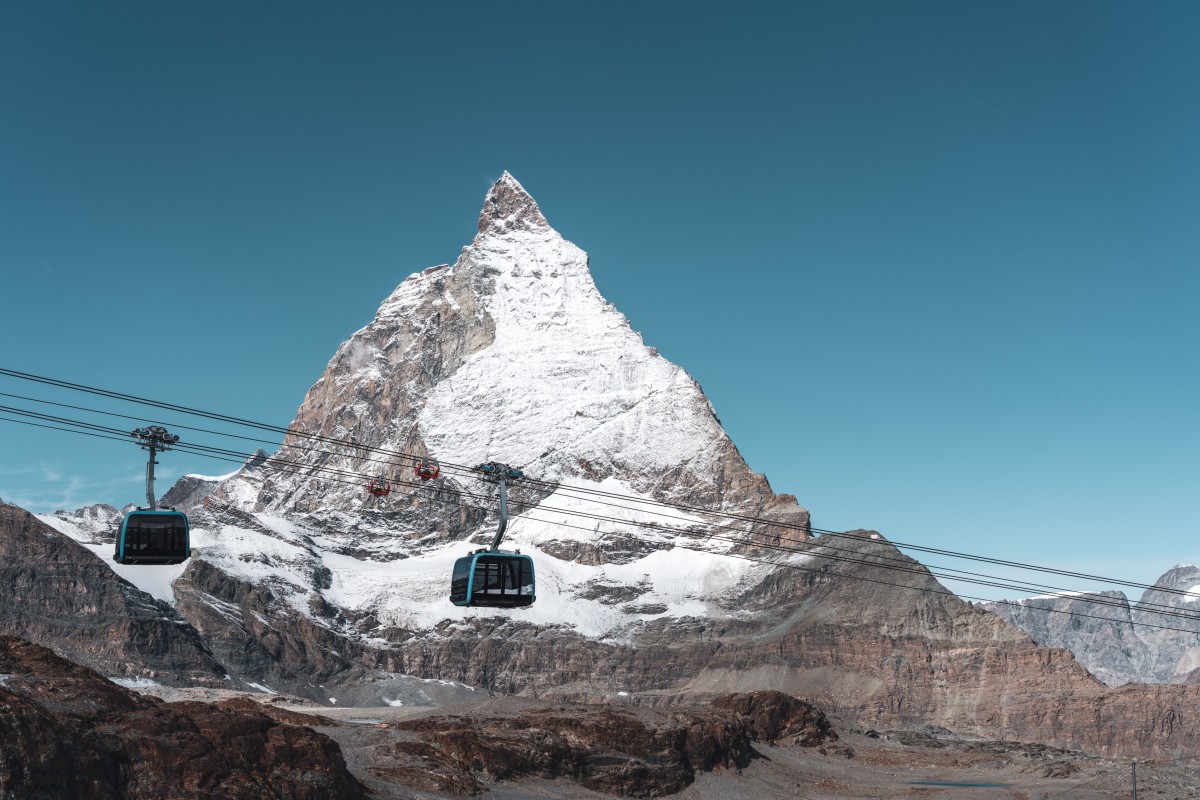 Kabinenbahn Trockener Steg-Klein Matterhorn, September 2019
