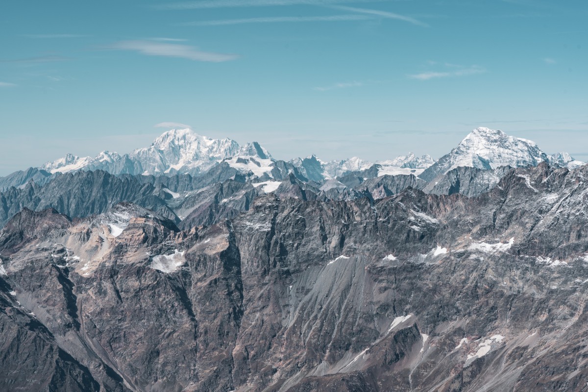 Panorama vom Klein Matterhorn, September 2019