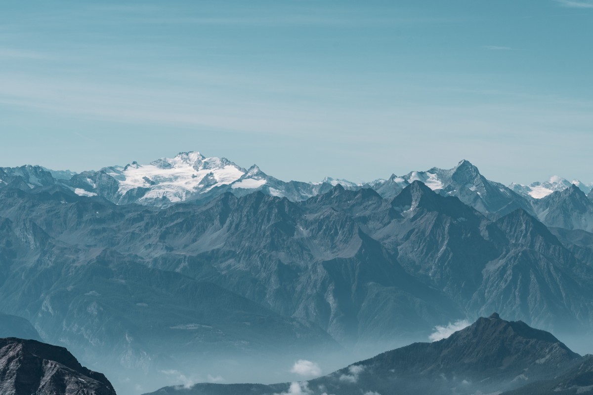 Panorama vom Klein Matterhorn, September 2019