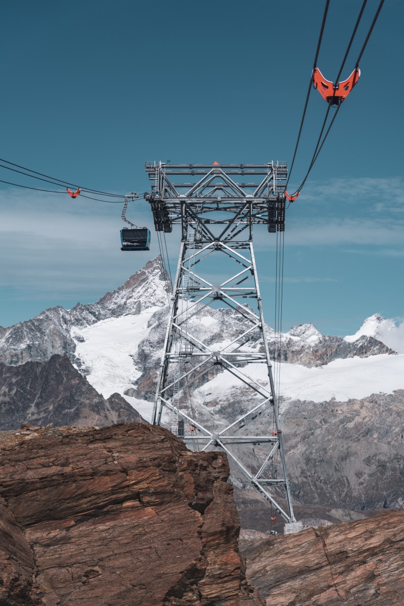 Kabinenbahn Trockener Steg-Klein Matterhorn, September 2019