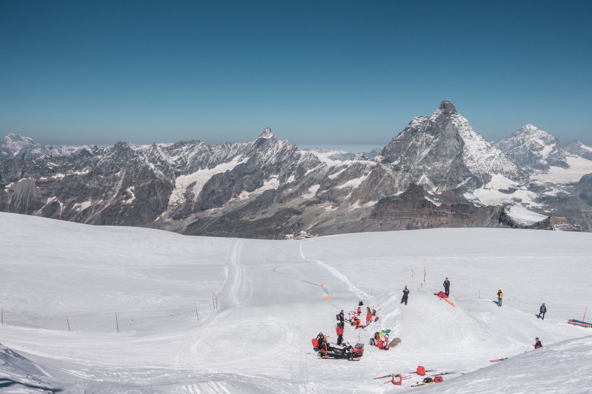 Trainingspiste Gobba di Rollin, September 2020