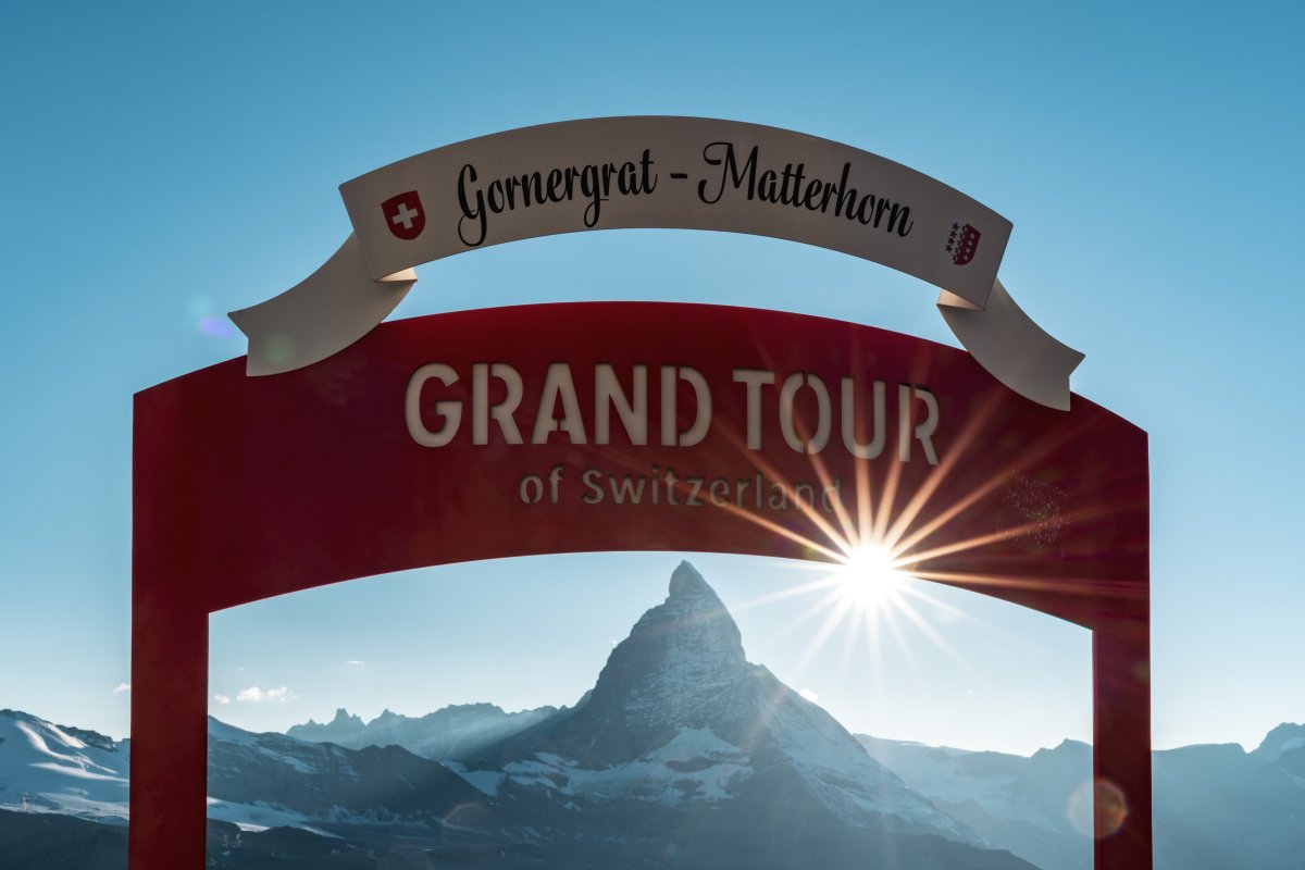 Sonnenuntergang am Matterhorn, September 2020